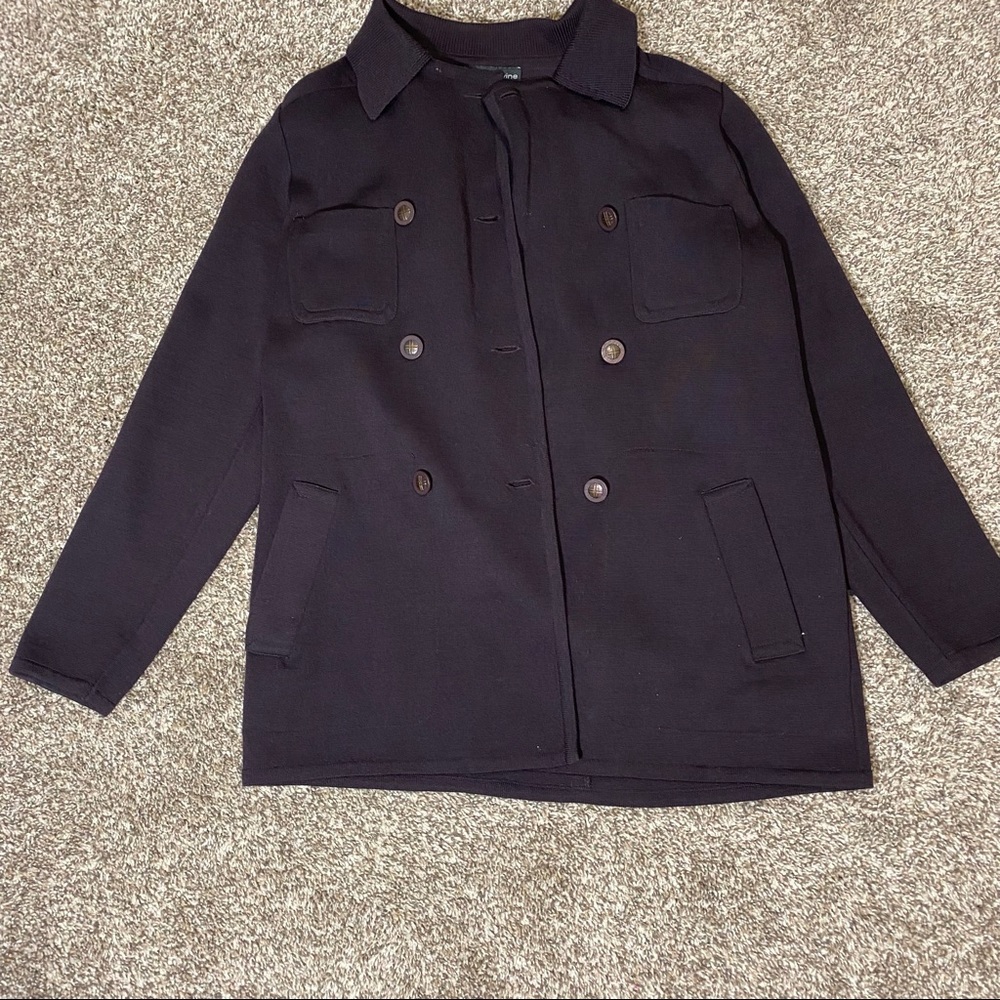 Andrea Jovine. Brown jacket—-100%wool.  Size S